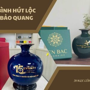 In Logo Quà Tặng Bình Hút Lộc Bảo Quang
