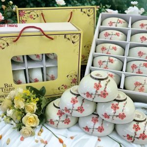 Quà Tặng Doanh Nghiệp Với Bộ Bát Đĩa Cao Cấp Gốm Bát Tràng