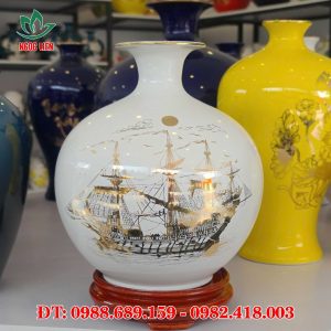 Bình hút lộc gốm bát tràng