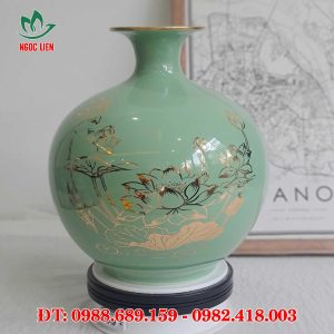 Bình hút lộc gốm bát tràng