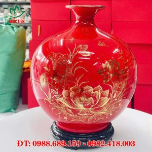 Bình hút lộc gốm bát tràng