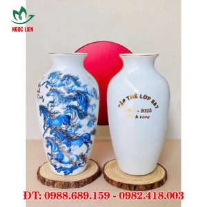 Lọ hoa gốm bát tràng
