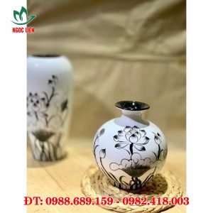 Lọ hoa gốm bát tràng