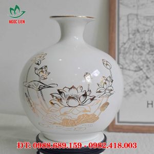 Bình hút lộc gốm bát tràng