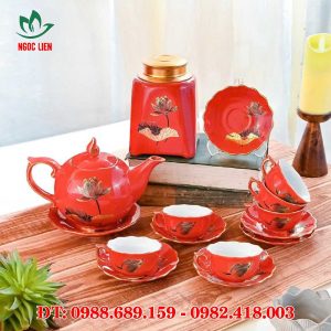 Ấm trà men xanh cao cấp
